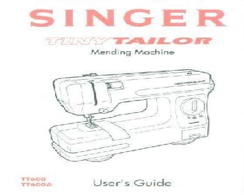 SINGER Tiny Tailor TT600 TT600A