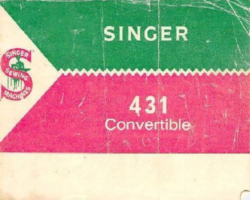 Singer 431 Convertible
